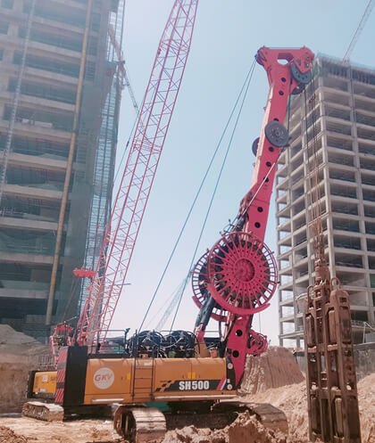 Top Soil anchoring work